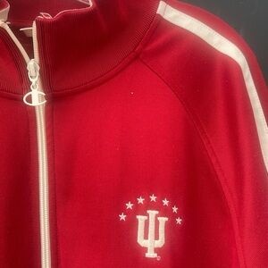 Vtg. 90’s Champion “Fieldhouse” Indiana University Soccer Zip-up Jacket Men’s XL